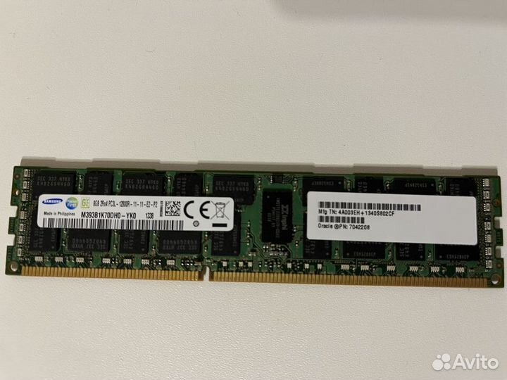 Оперативная память HP 8GB p/n 647651-081