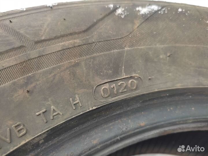 Шины летние 195/70 15С бу 2 шт Hankook