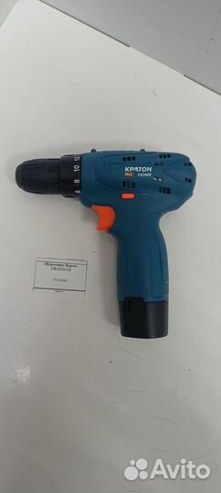Шуруповерт Кратон CD-12-Li-1,5