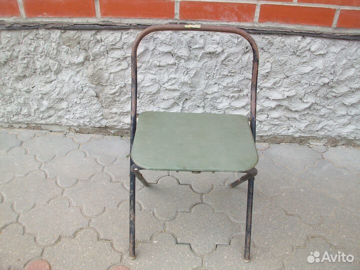 Стул садовый складной СССР