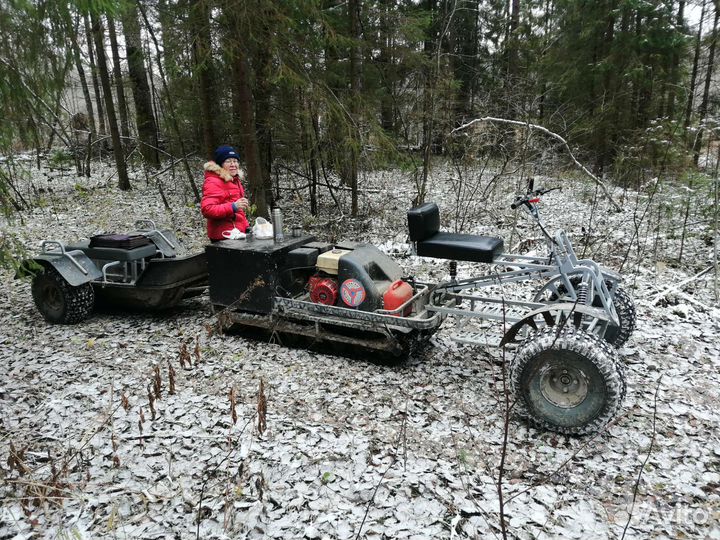 Летний модуль к мототолкачу ураган