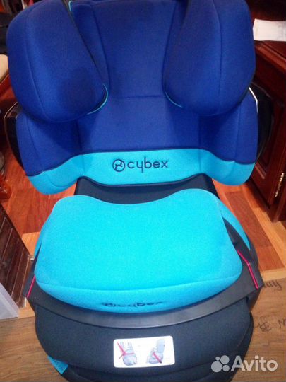 Автокресло cybex pallas 2 fix blue moon