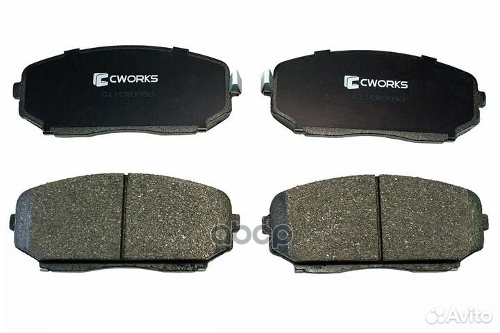 Колодки тормозные дисковые C11CR0050 cworks
