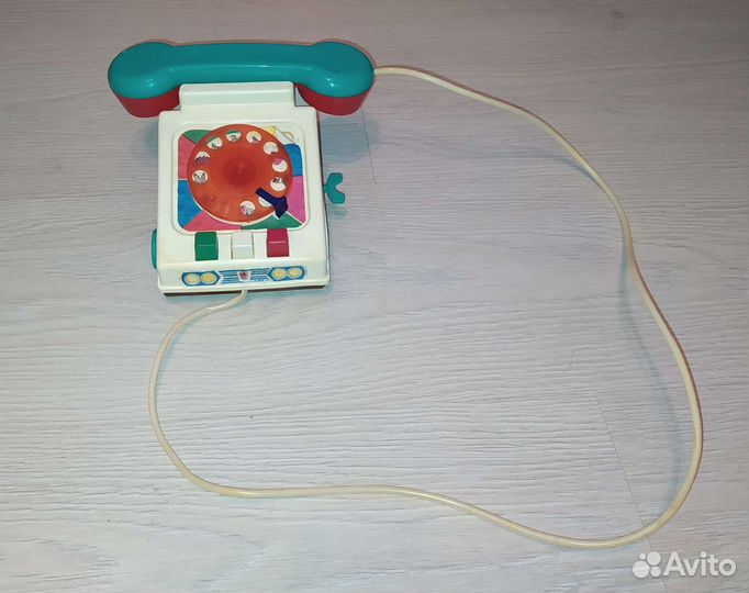 Телефон игрушка СССР