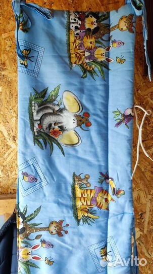 Бортики в детскую кроватку бу