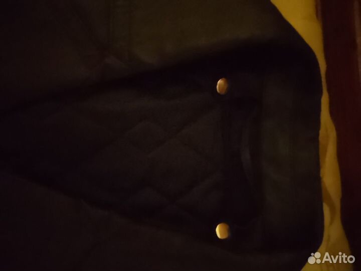 Кожаное пальто