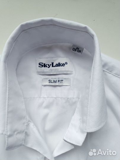 Рубашка на мальчика 128-134, штаны Didriksons