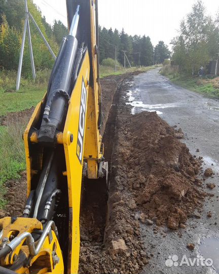 Услуги экскаватора погрузчика JCB