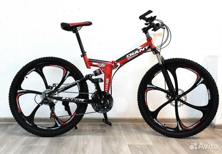 Велосипед на литых дисках