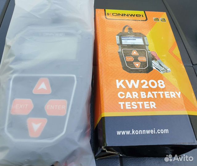 Тестер аккумуляторной батареи konnwei KW208