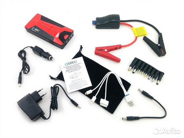 Зарядное устройство Carku и крокодилы на запчасти