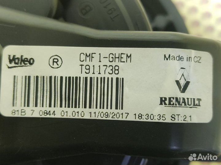 Мотор печки Renault Espace JR R9M 2017