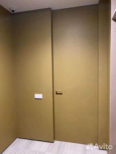 Скрытые двери invisible / под покраску / шпон