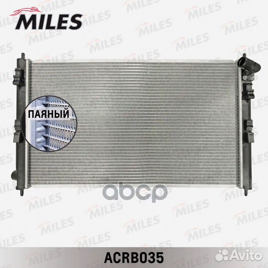 Радиатор (паяный) mitsubishi lancer 1.5-2.0 08)