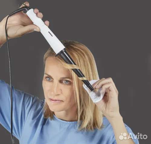 Плойка конусная Rowenta Curl&Style CF3345F0, белый