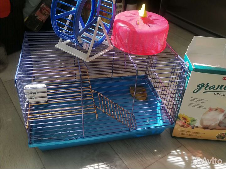 Клетка для грызунов 2 этажа бу