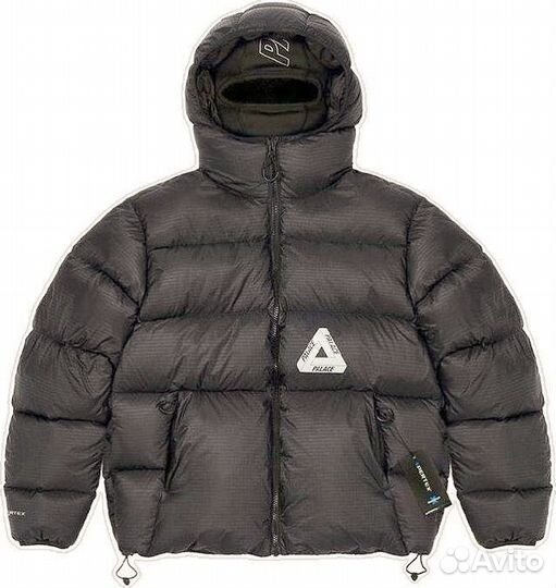 Куртка Palace pertex balaclava puffa с затяжками