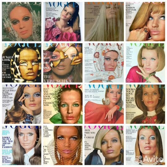 Неопубликованный кадр для журнала Vogue Sept 1965