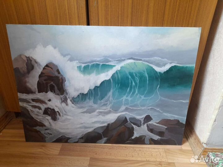 Картина маслом на холсте пейзаж