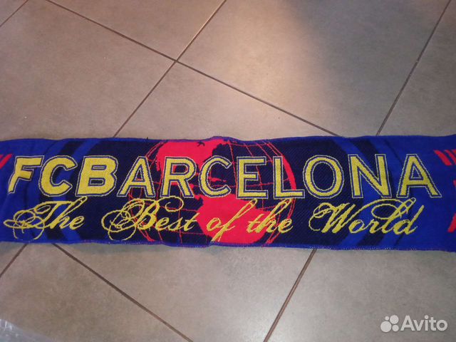 Шарф футбольный Новый Оригинал из Барселоны
