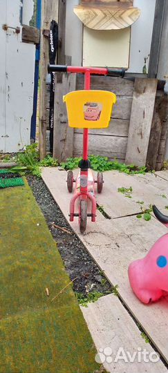 Самокат детский трехколесный