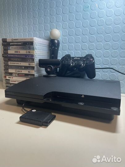 Игровая приставка ps3 с играми