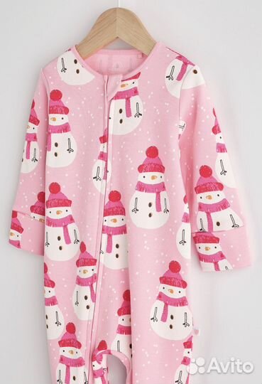 Слип пижам next 74,80,86 в наличии девочки