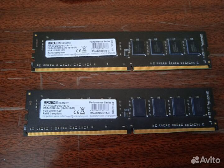 Оперативная память ddr4 8gb