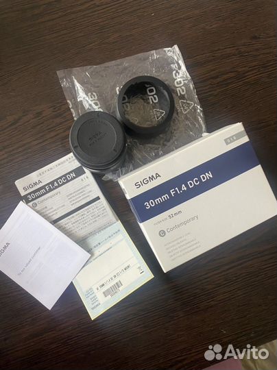 Объектив Fujifilm x mount 30mm F1.4 DC DN