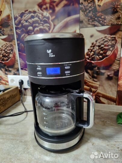 Кофеварка капельная kitfort