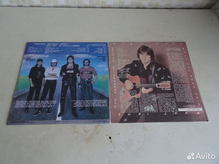Виниловые грампластинки лоза юрий