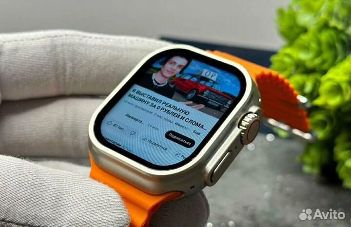 Apple watch 9 ultra 2+ (4g, whatsapp, telegram)