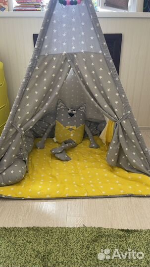 Детская игровая палатка вигвам