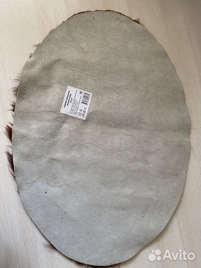 Коврик прикроватный, придверный коровья кожа