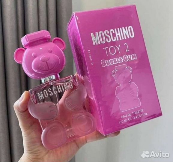 Moschino Toy 2 Bubble Gum духи мишка с мишкой