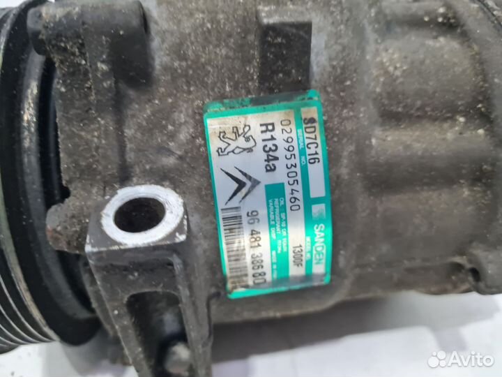 Компрессор кондиционера для Ситроен С5 Х7 2.0 RFJ