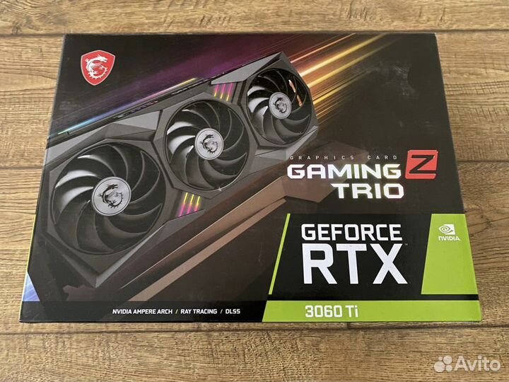 Видеокарта MSI geforce rtx 3060ti