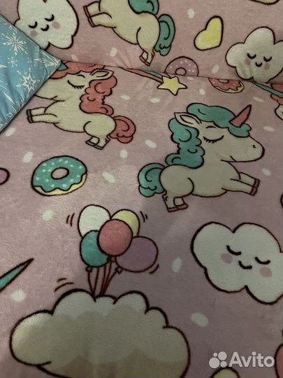 Коврик и плед в детскую