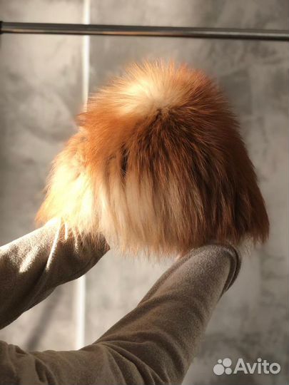 Шапка из песца