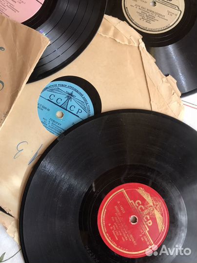 Старые пластинки СССР