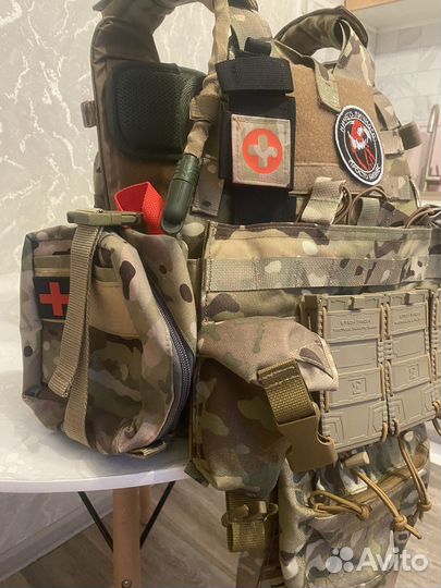 Бронежилет плитник wartech