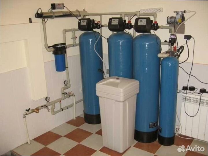 Система очистки воды умягчитель воды