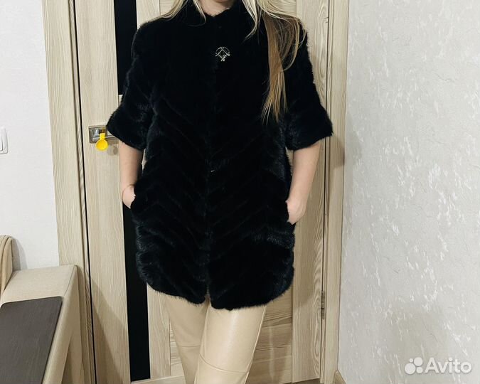Шуба норковая автоледи 42 44