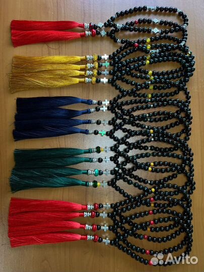 Янтарные чётки и браслеты оптом