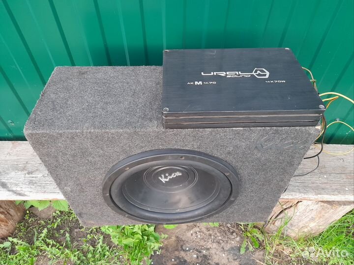 Сабвуфер и усилитель