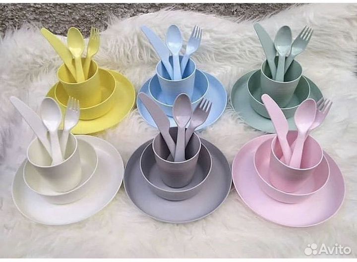 Наборы детской посуды Kalas IKEA икеа калас