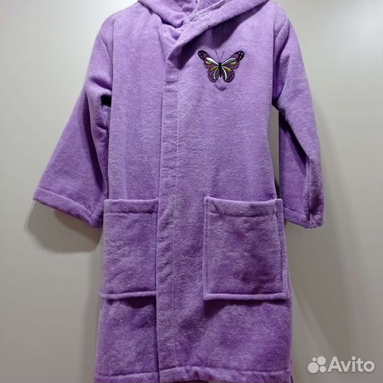 Детский махровый халат 5/6 лет
