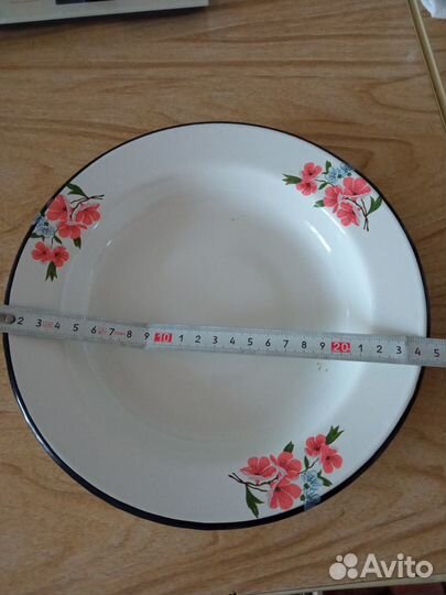 Посуда СССР эмалированная, фарфоровая