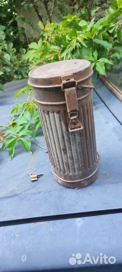 Немецкий противогазный бак