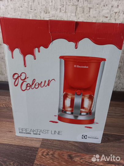 Кофеварка капельная новая